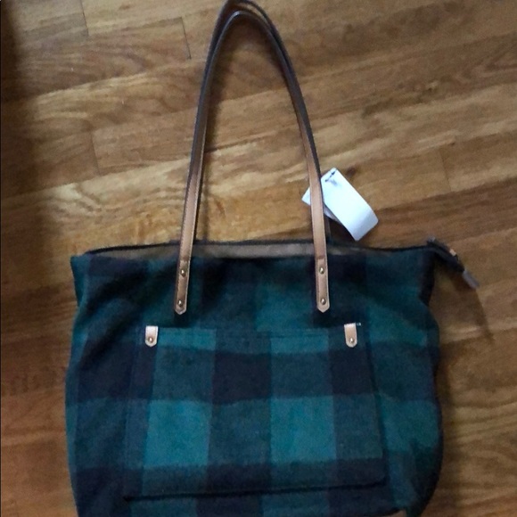 Handbags - Flannel tote NWT